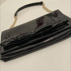 Kate Spade Black Patent Leather Shoulder Bag